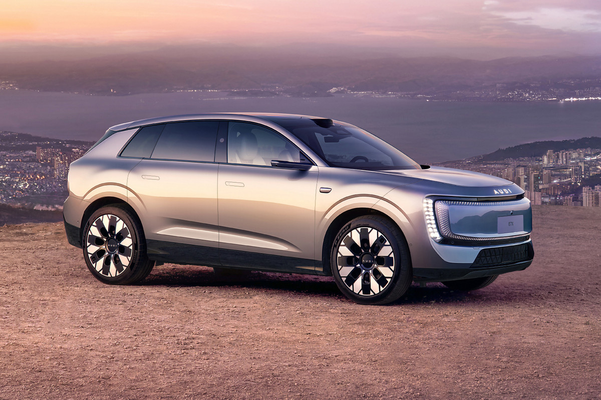 Audi E7X — Large Electric Crossover for China